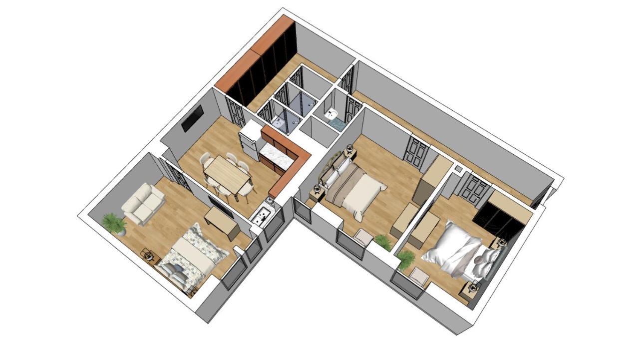 Flatista Homes - Central Station - 3Br Múnich Exterior foto