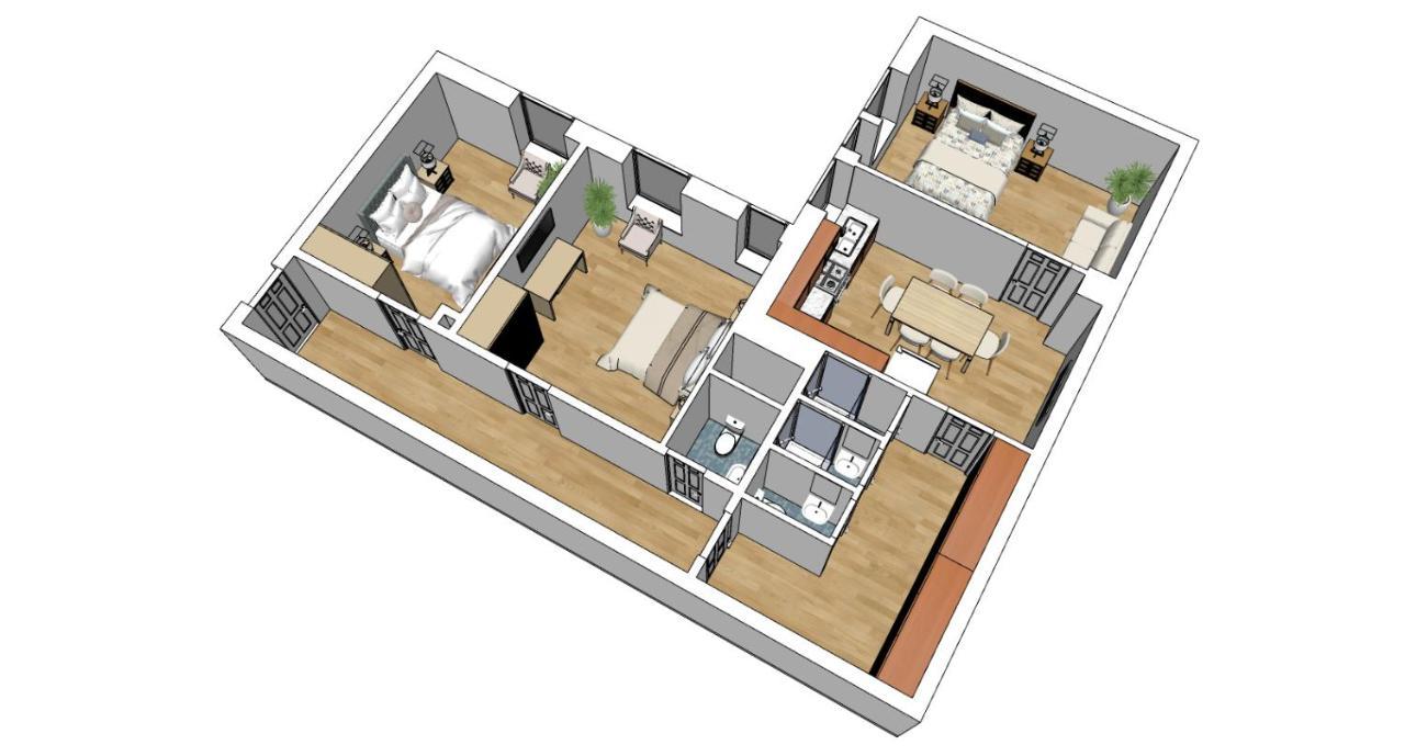 Flatista Homes - Central Station - 3Br Múnich Exterior foto