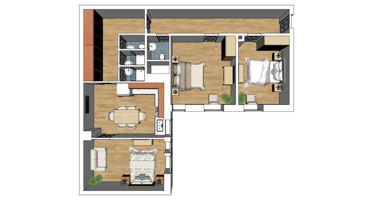 Flatista Homes - Central Station - 3Br Múnich Exterior foto